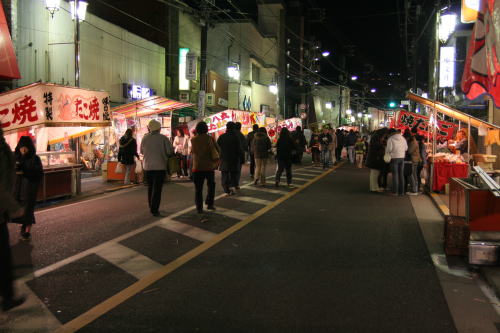 夜店も開かれます
